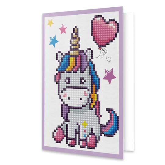 Diamond Dotz® Welcome Baby Diamond Painting Greeting Card Kit